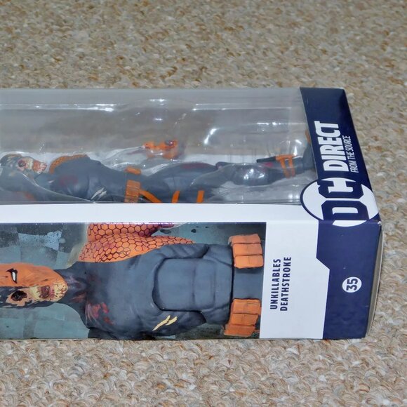 2022 DC Direct Essentials DCeased 7" Unkillables Deathstroke Figure MIB New - Picture 4 of 10